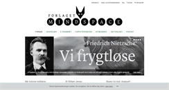 Desktop Screenshot of forlagetmindspace.dk